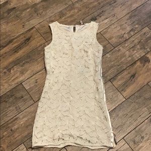Juicy Couture white lace dress